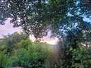 View from hot tub