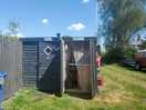 Toilet and washing station