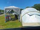 Plenty of space and perfect camping ground