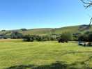 Campsite field looking towards castleton, peveril castle and the devil’s arse.