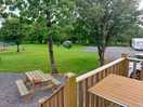 View from decking