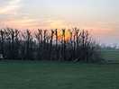View from back of our caravan