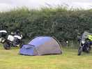 Our tent pitch plot.
