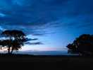 The view from our pitch late in the evening