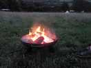 Firepit for each pitch was a great addition