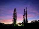 Evening view of the october sky from our pitch.