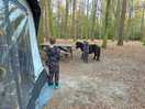 Visit from the forest ponies
