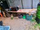 Kitchen. under roofing. my camping was with no electrics however.
