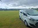 View of the hills from site. lovely large level field