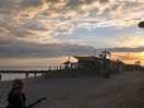 Mare con piccolo snack bar