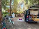 Forest camp site. fridge will be brought to your place.