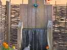 Birds making the most of the lovely water feature