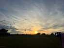 Big sky at dusk