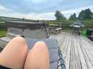 Bbq and hot tub