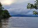 Loch lomond 10 mins walk away