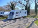 #1 pitch size. room fir van, awning and vehicle.