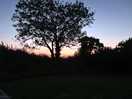 Sunset over ryelands.