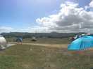 Vue de notre emplacement