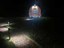 Pod at night