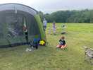 Setting up camp - june 2025