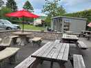 Can see the tentbox from the beer garden