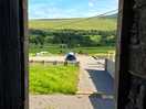 View from the wash house
