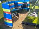 Tent and seating