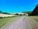 The track to the camping field
