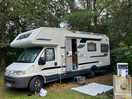 Our camper on our pitch