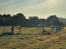 Sunrise over the farm