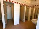 Sanitäranlagen des campingplatzes