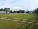 Field for tents caravan and kids to run about and enjoy