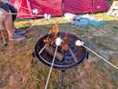 Toasting marshmallows