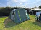 Position of pitch, great for trying out our new tent