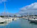 The marina close by
