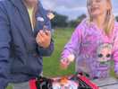 Toasting marshmallows
