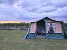 Night time at camp