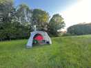 Our tent and awning.