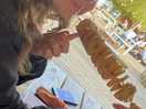 Corn dogs and potato spirals were a hit