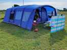 Lovely level pitches but the hedgerows growing to keep the wind at bay will be even better