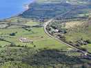 Looking down from the hills