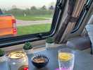 View from the van