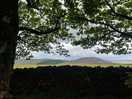 Mam tor viewed from the site.