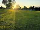 Sunset in august.