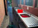 Washing area