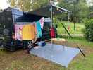 Onze camper plek