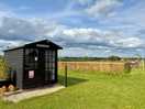 Useful little info hut, with maps & leaflets. also a place to charge your phone if needed.