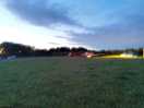 Sunset and a bit of light painting