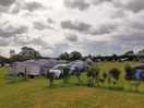 The campsite area