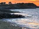Sunset at the beach